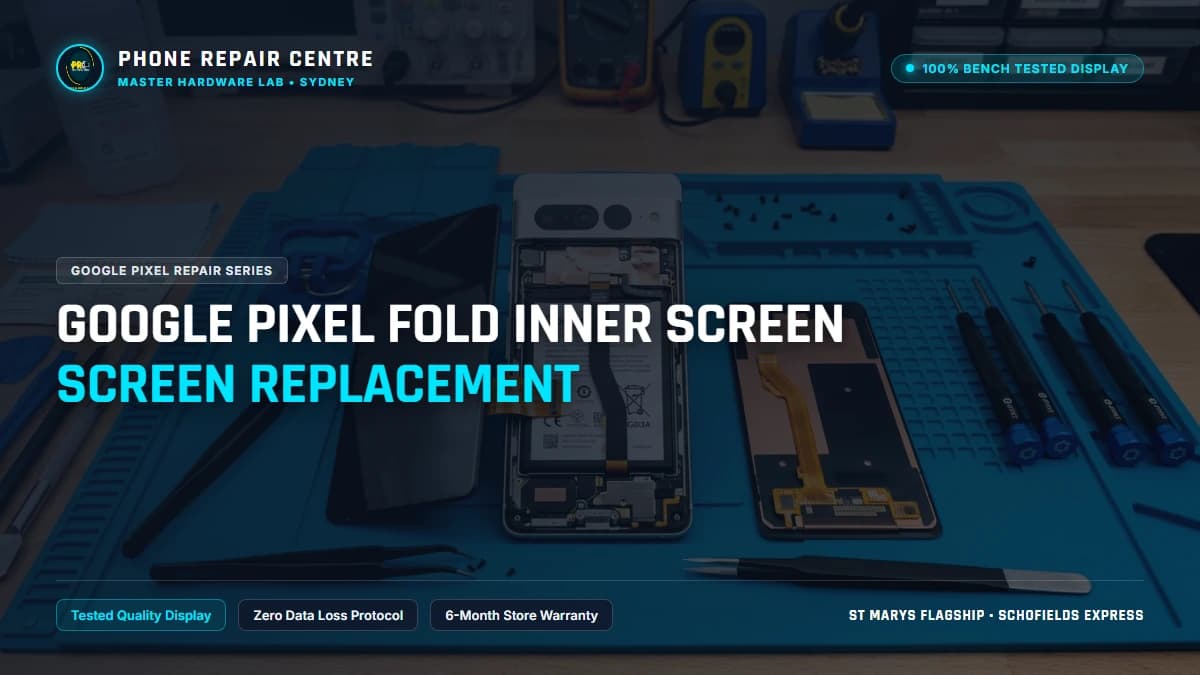 Google Pixel Fold Inner Screen Screen Replacement: Cost, Specs & Sydney Lab Guide
