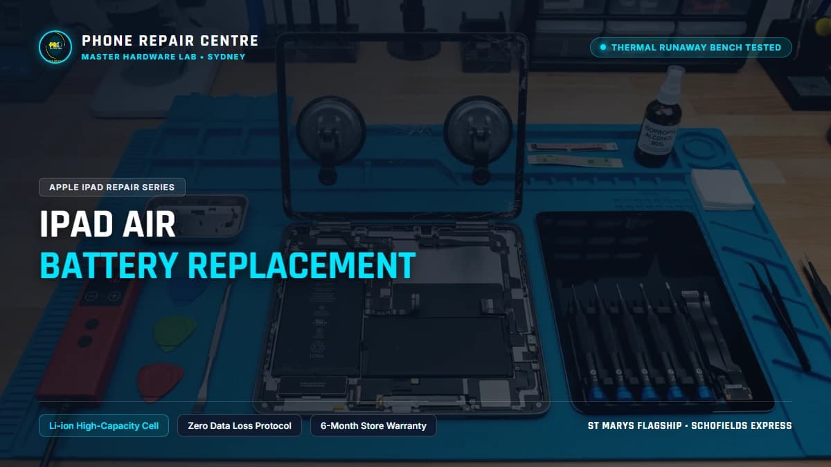 iPad Air Battery Replacement: Cost, Specs & Sydney Lab Guide
