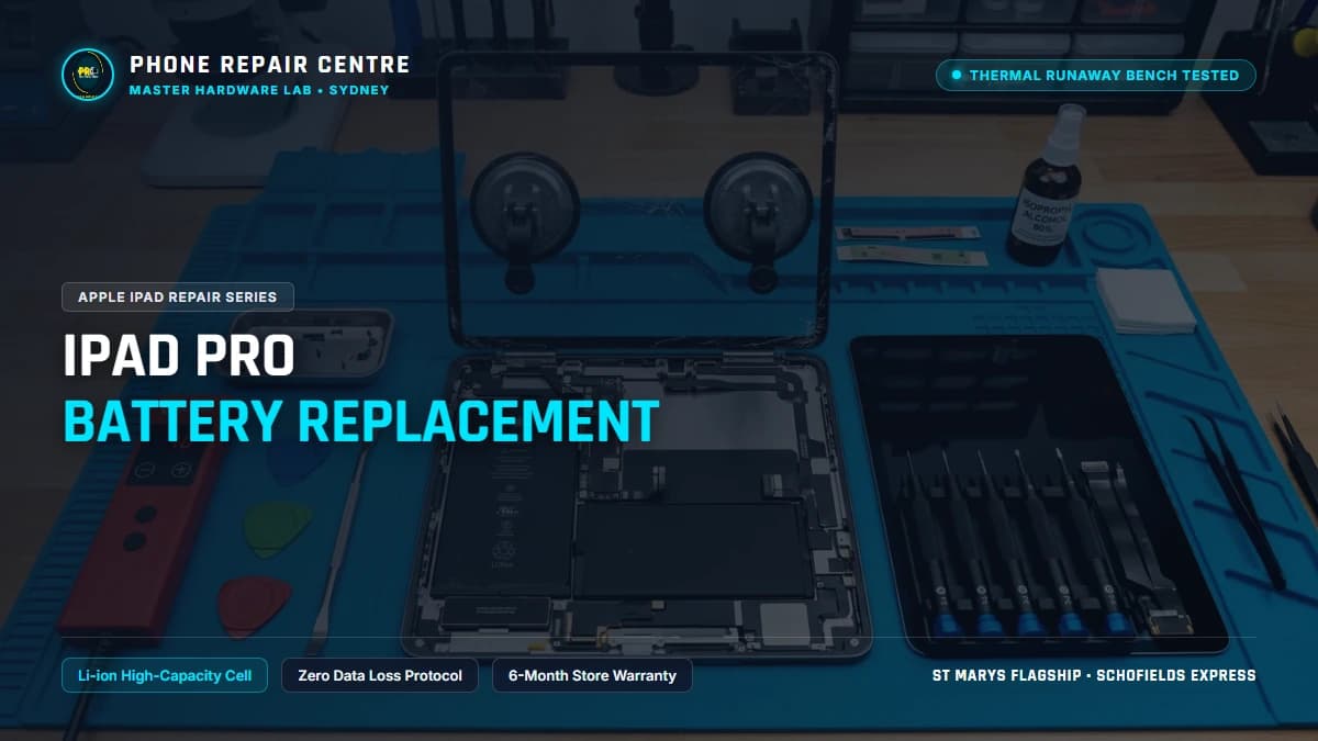iPad Pro Battery Replacement: Cost, Specs & Sydney Lab Guide
