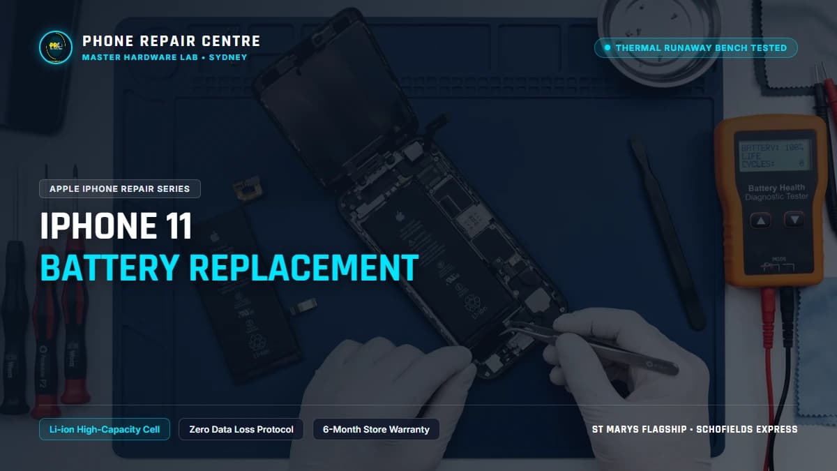 iPhone 11 Battery Replacement: Cost, Specs & Sydney Lab Guide