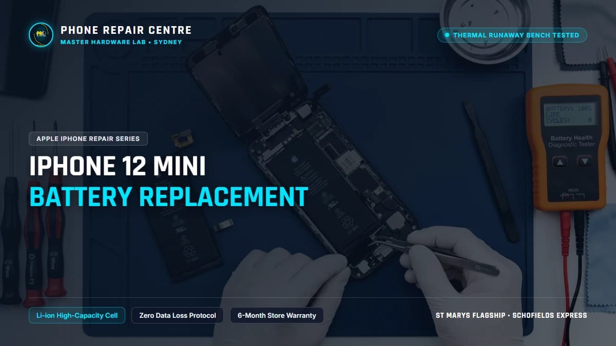 iPhone 12 Mini Battery Replacement: Cost, Specs & Sydney Lab Guide