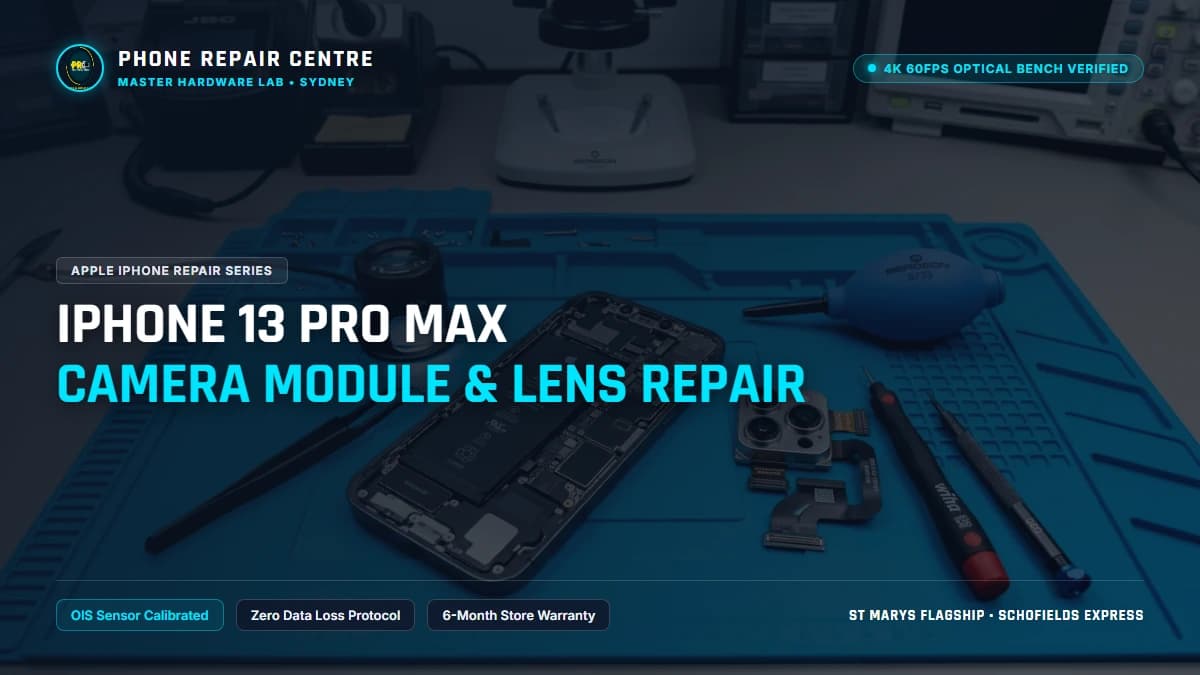 iPhone 13 Pro Max Camera Module & Lens Repair: Cost, Specs & Sydney Lab Guide