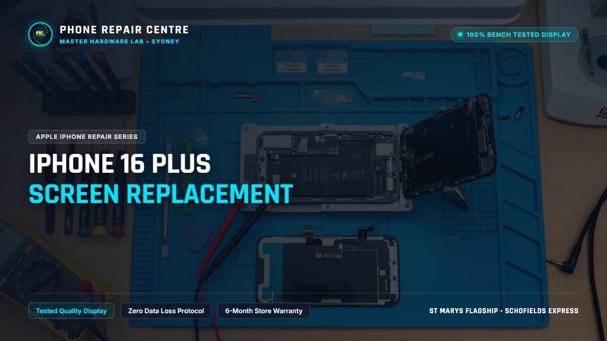 iPhone 16 Plus Screen Replacement: Cost, Specs & Sydney Lab Guide