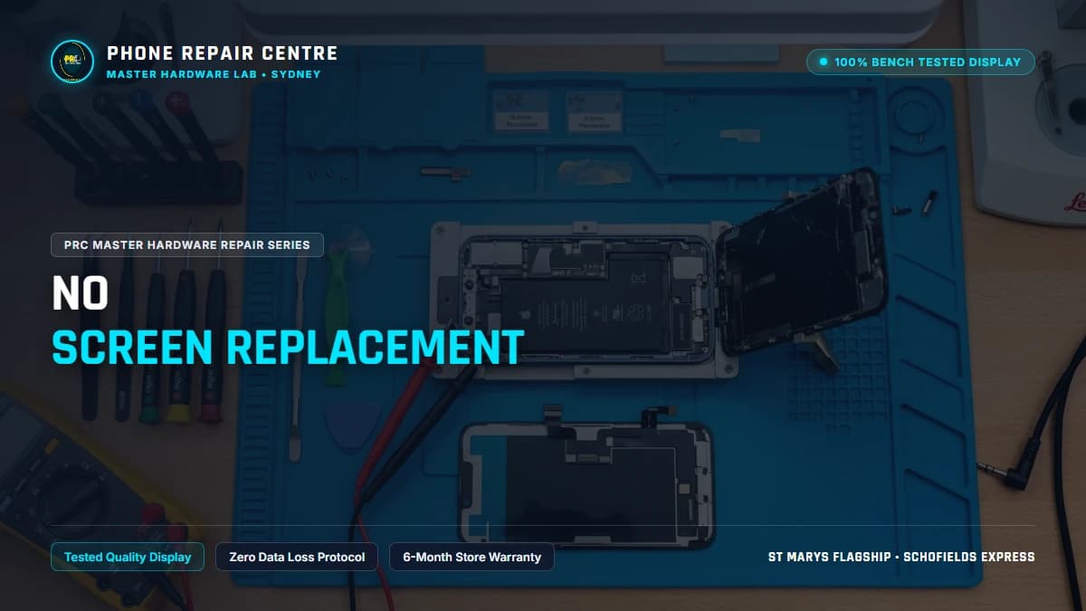 No Screen Replacement: Cost, Specs & Sydney Lab Guide
