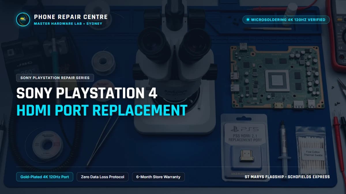 Sony PlayStation 4 HDMI Port Replacement: Cost, Specs & Sydney Lab Guide