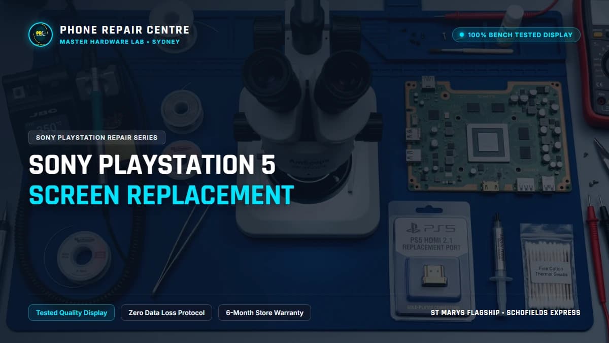 Sony PlayStation 5 Screen Replacement: Cost, Specs & Sydney Lab Guide