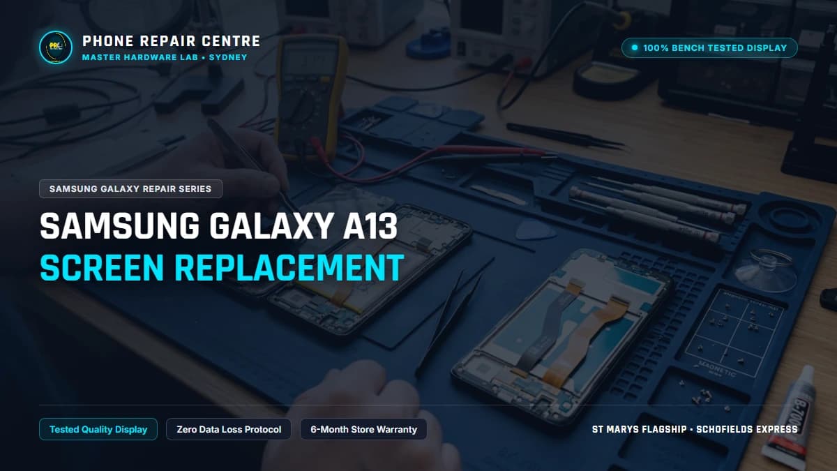 Samsung Galaxy A13 Screen Replacement: Cost, Specs & Sydney Lab Guide