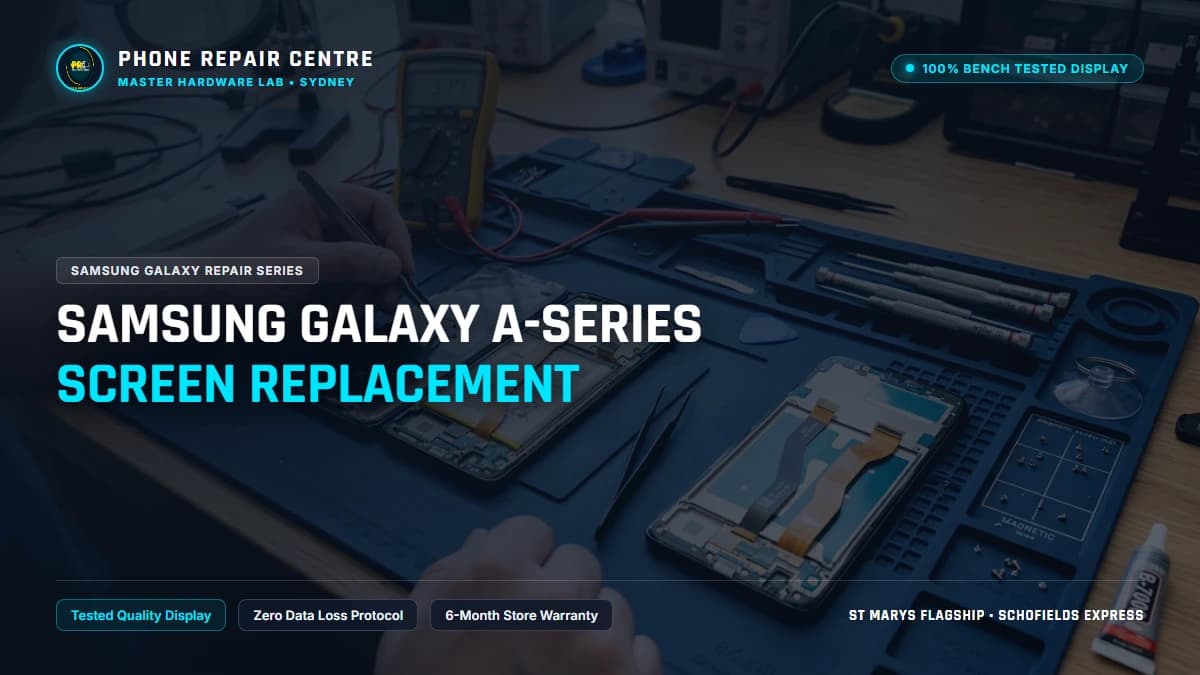 Samsung Galaxy A-Series Screen Replacement: Cost, Specs & Sydney Lab Guide