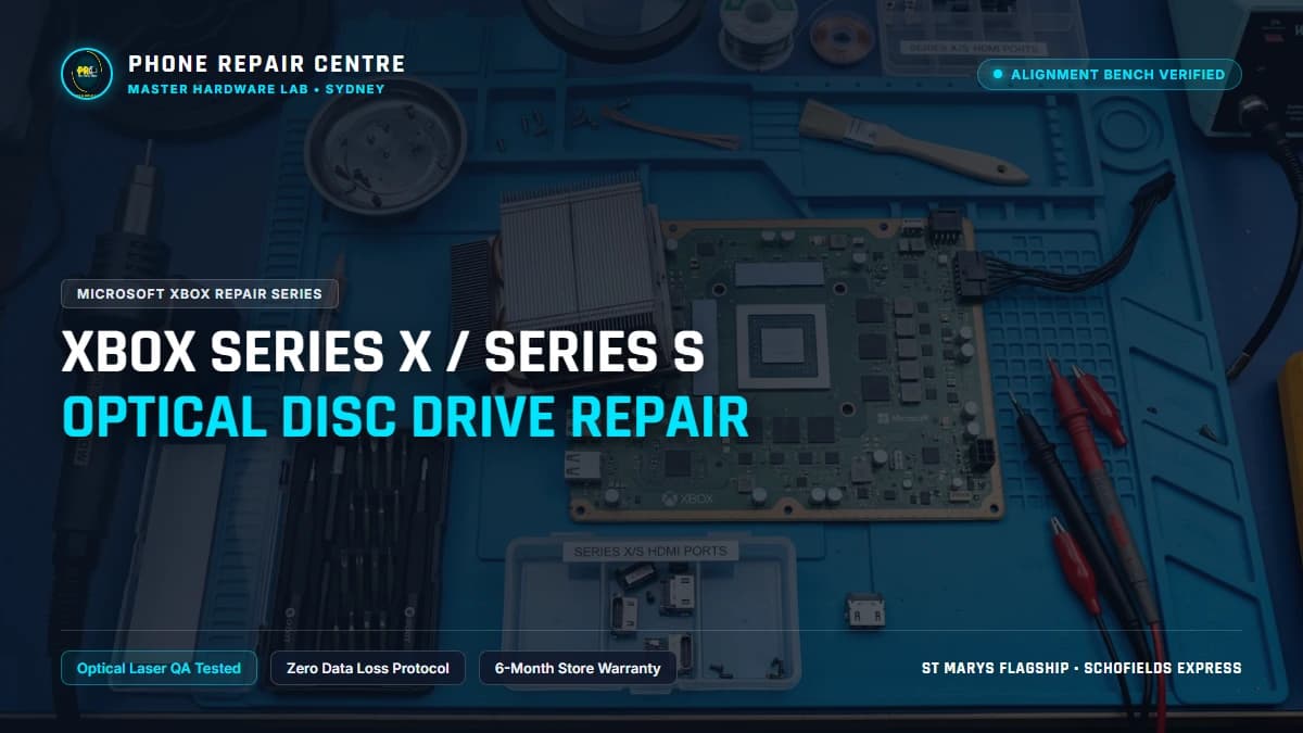 Xbox Series X / Series S Optical Disc Drive Repair: Cost, Specs & Sydney Lab Guide