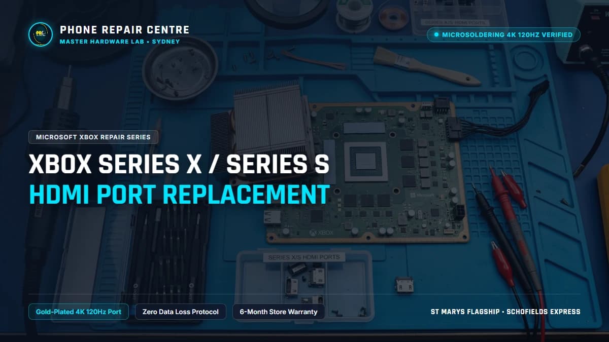 Xbox Series X / Series S HDMI Port Replacement: Cost, Specs & Sydney Lab Guide