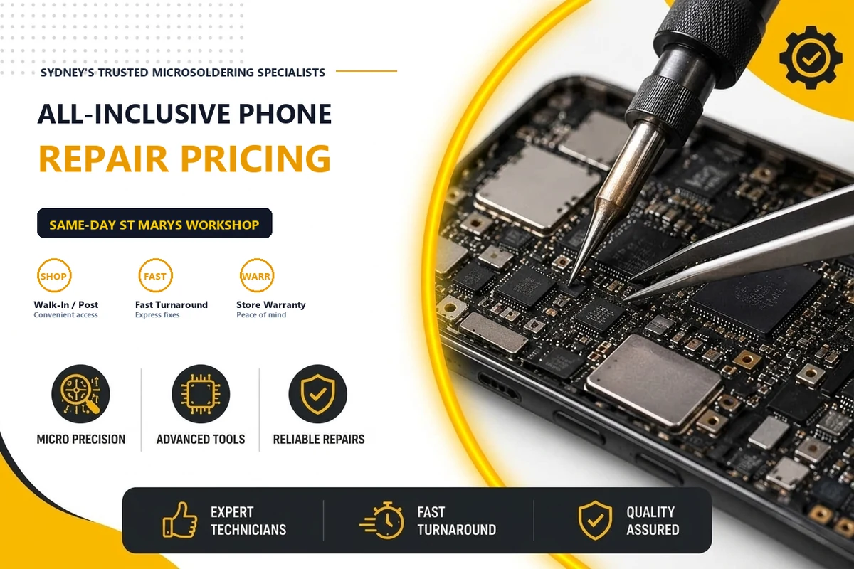 Honest Phone & Electronics Diagnostics in Sydney: Why a Fair Inspection Fee Protects You from Dodgy Repair Traps